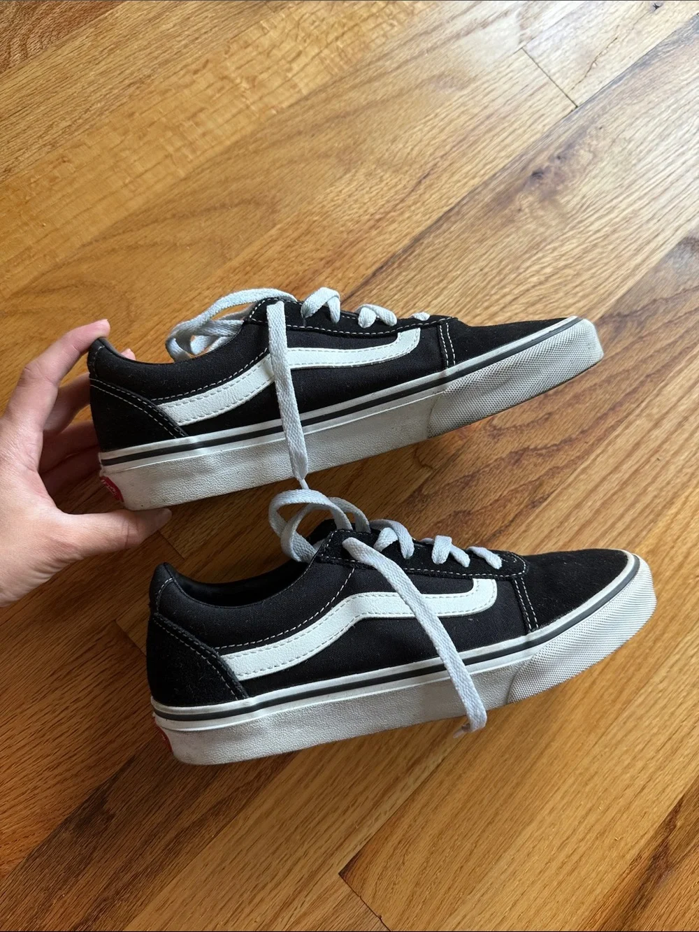 Vans Black & White Old Skool Sneakers Shoe